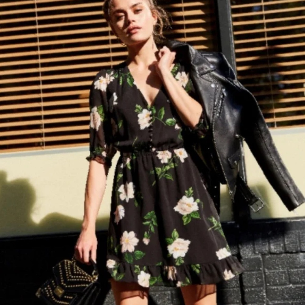 The Kooples Floral Mini Dress